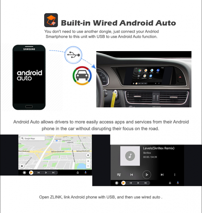 Navigatie auto, Pachet dedicat Audi A5 2009-2016,8.8 inch, Android 11 [19]