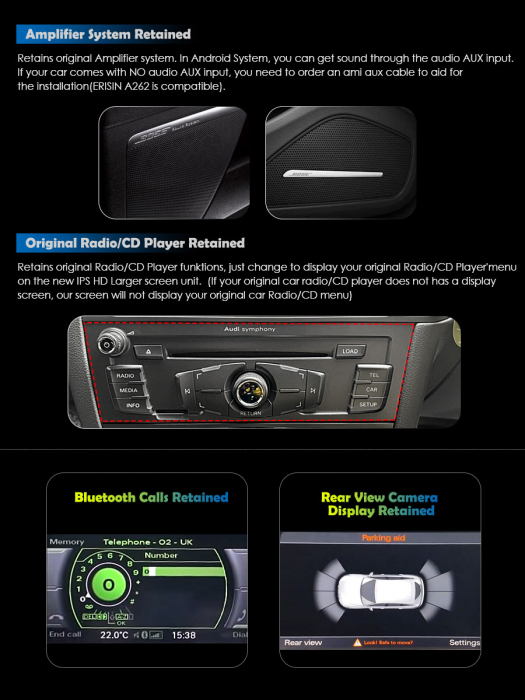 Navigatie auto, Pachet dedicat Audi Q5, Android 11, 10.25 Inch [14]