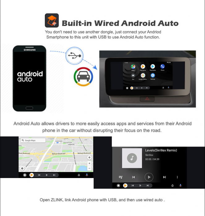 Navigatie auto, Pachet dedicat Audi Q5, Android 11, 10.25 Inch [17]