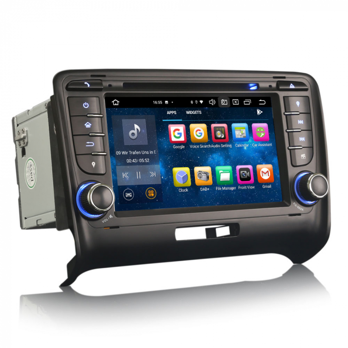 Navigatie auto, Pachet dedicat AUDI TT MK2, 7 Inch, Octa Core, Android 11 [8]