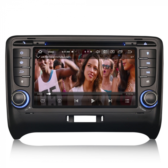 Navigatie auto, Pachet dedicat AUDI TT MK2, 7 Inch, Octa Core, Android 11 [7]