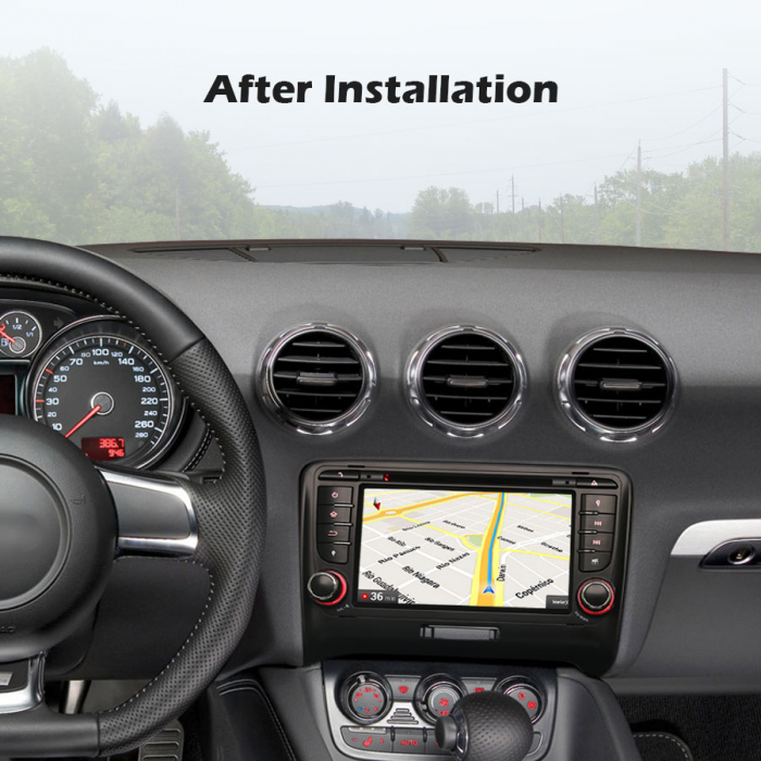 Navigatie auto, Pachet dedicat AUDI TT MK2 , Android 11, 7 inch [11]