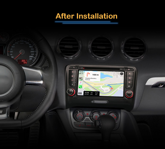 Navigatie auto, Pachet dedicat AUDI TT MK2, Android 13, 7 inch [12]