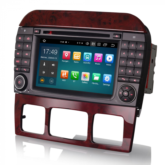 Navigatie auto, Pachet dedicat Mercedes Benz S-Class W220, Android 11, 7 inch, Octa Core [5]