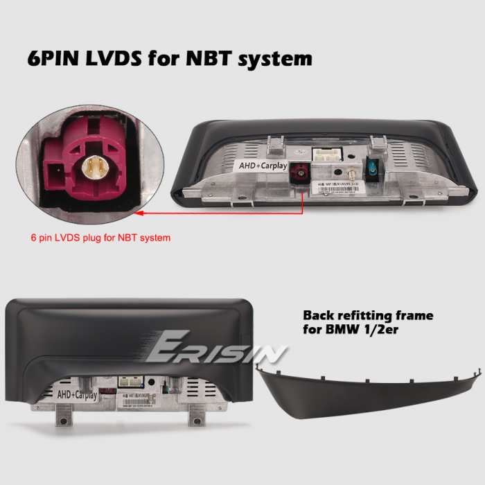 Navigatie auto, Pachet dedicat BMW 1er F20/F21 2er F23 NBT S, Android 11, 10.25 Inch [24]