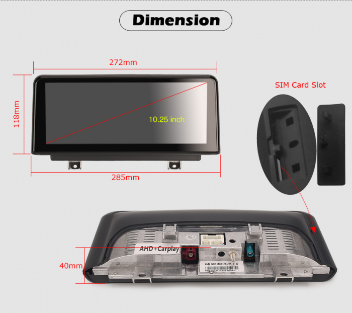 Navigatie auto, Pachet dedicat BMW 1er F20/F21 2er F23 NBT S, Android 11, 10.25 Inch [23]