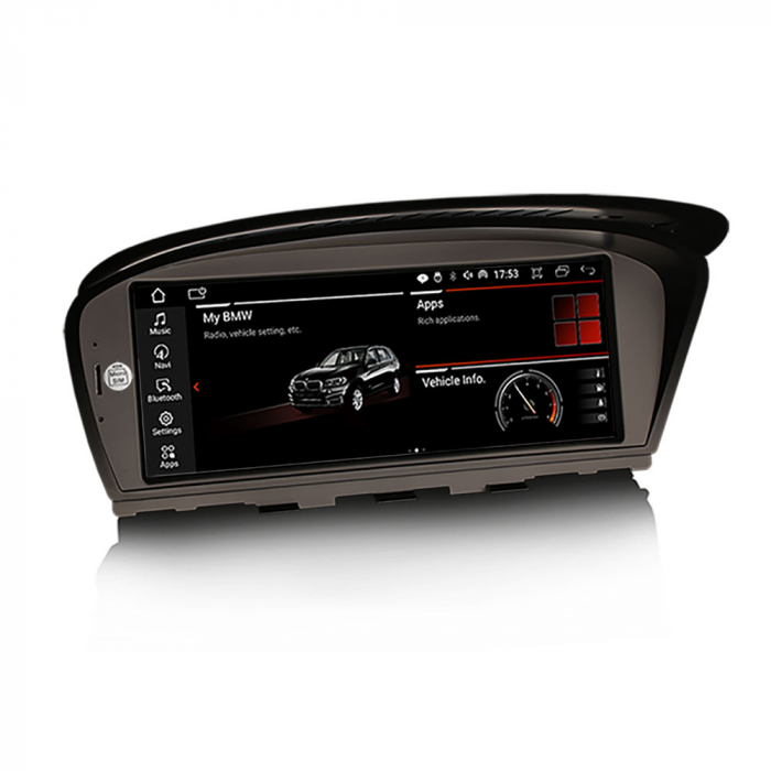 Navigatie auto, Pachet dedicat, BMW 3er E60 E61 E63 E64 E90 E91 E92 E93 CCC, 8.8 Inch, Android 11, Octa Core [2]