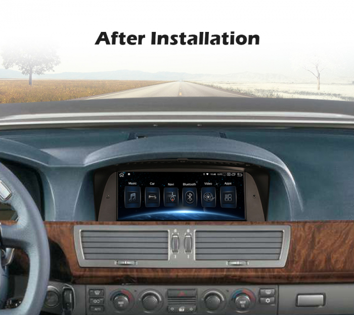 Navigatie auto, Pachet dedicat,  BMW 7er E65/E66 (01-08) CCC, 8.8 Inch, Octa Core, Android 10 [8]