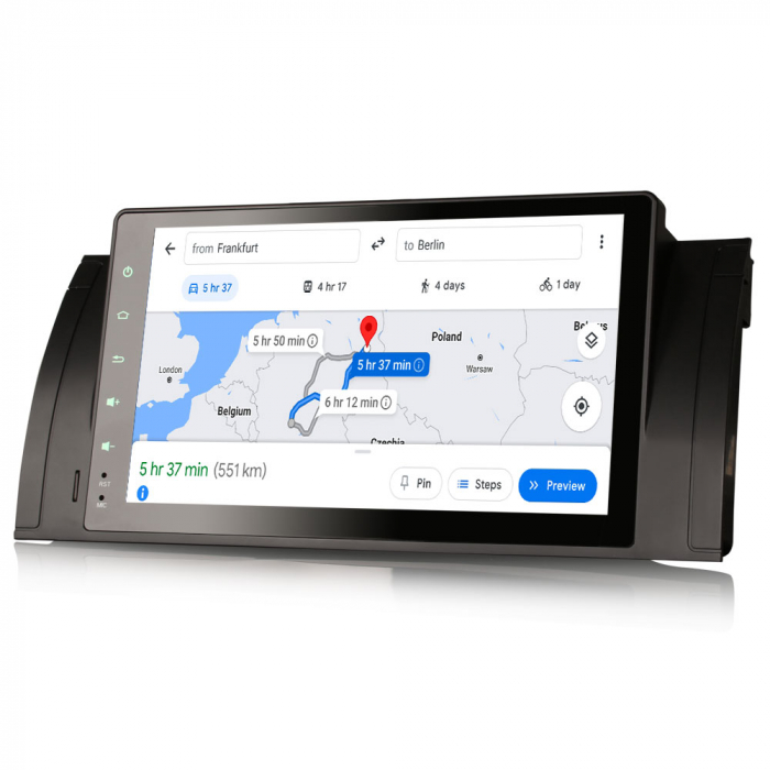 Navigatie auto, Pachet dedicat  BMW E39 X5 E53 M5,9 inch, Android 11, Octa Core [8]