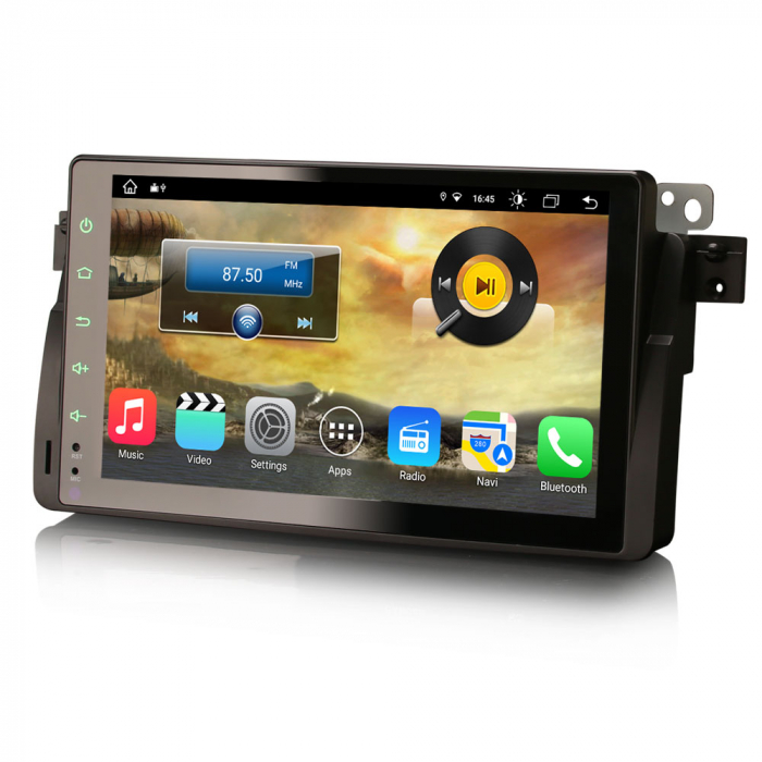 Navigatie auto, Pachet dedicat  BMW E46 M3 Rover 75,9 inch, Android 11, Octa Core [5]
