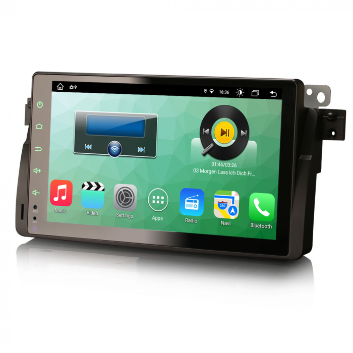 Navigatie auto, Pachet dedicat  BMW E46 M3 Rover 75,9 inch, Android 11, Octa Core [2]