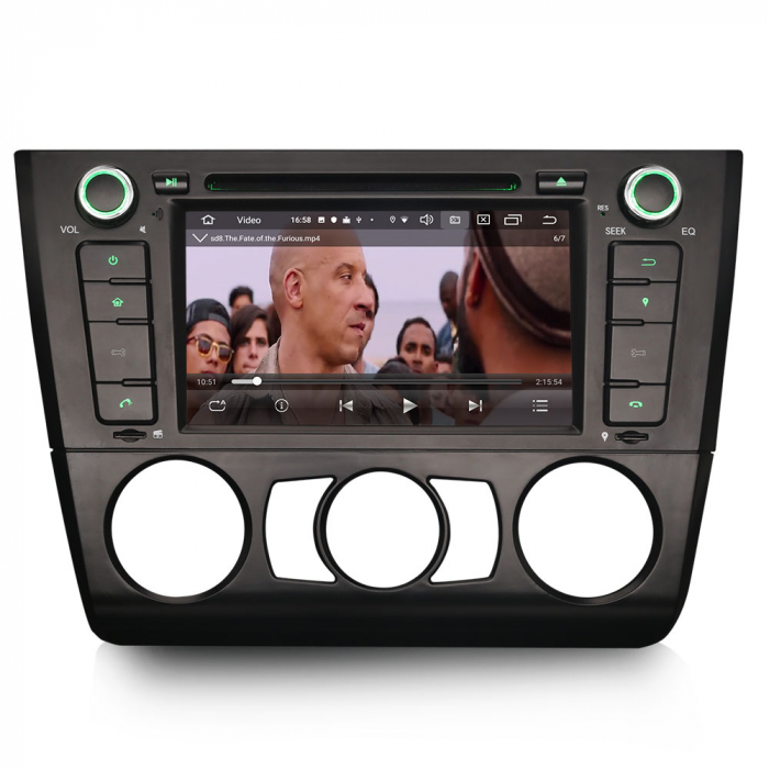 Navigatie auto, Pachet dedicat BMW E81 Seria 1 E82 E83 ,7 inch, Android 11 [7]