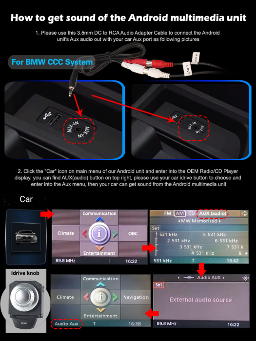Navigatie auto, Pachet dedicat, BMW E90 E91 E92 E93 E60 E61 E63 E64, 8.8 Inch, Android 10 [17]