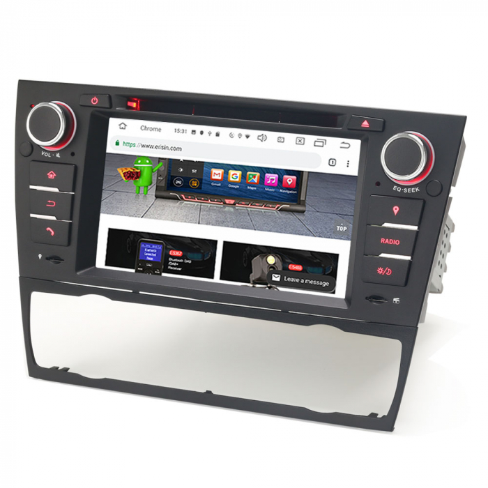 Navigatie auto, Pachet dedicat BMW M3 E90 E91 E92 E93, Android 11, 7 Inch [3]