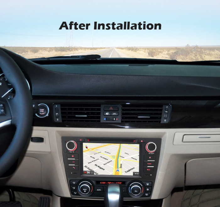 Navigatie auto, Pachet dedicat BMW M3 E90 E91 E92 E93, Android 11, 7 Inch [11]
