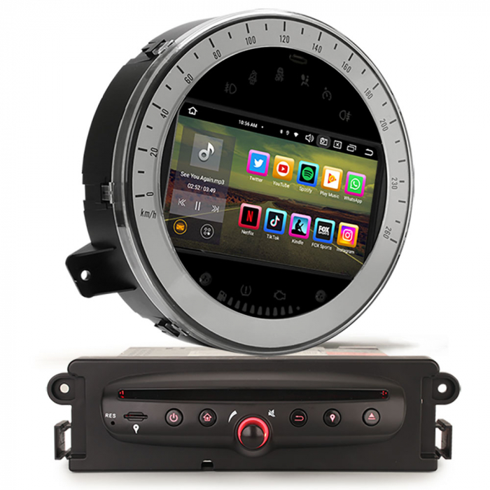 Navigatie auto, Pachet dedicat BMW Mini Cooper, Android 13 [2]