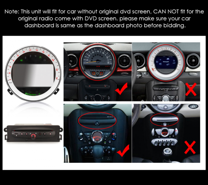 Navigatie auto, Pachet dedicat BMW Mini Cooper, Android 13 [13]