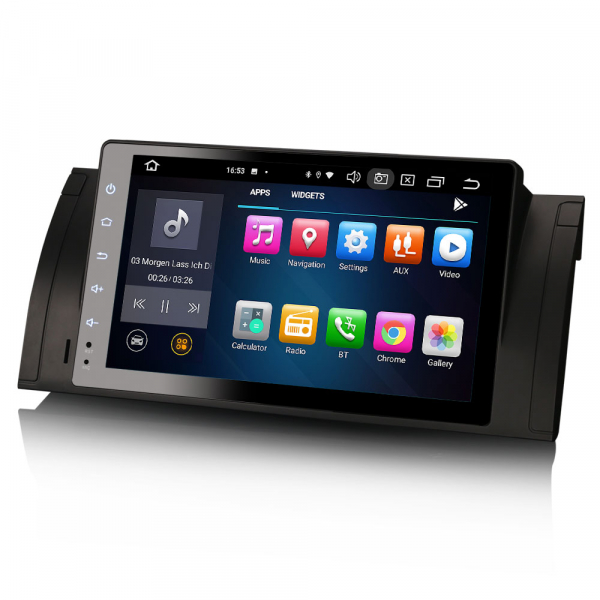 Navigatie auto, Pachet dedicat BMW  Seria 5 E39 E53 X5 M5, 9 inch, Android 10.0, Octa Core [2]