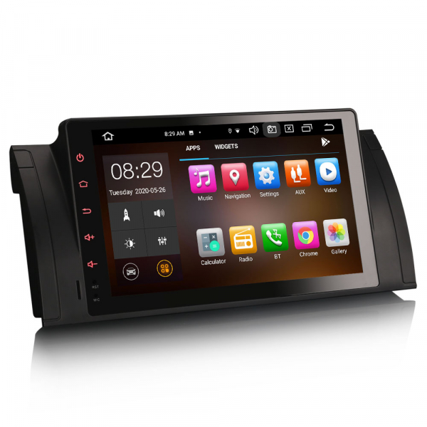 Navigatie auto, Pachet dedicat BMW  Seria 5 E39 E53 X5 M5, 9 inch, Android 10.0, Octa Core [4]