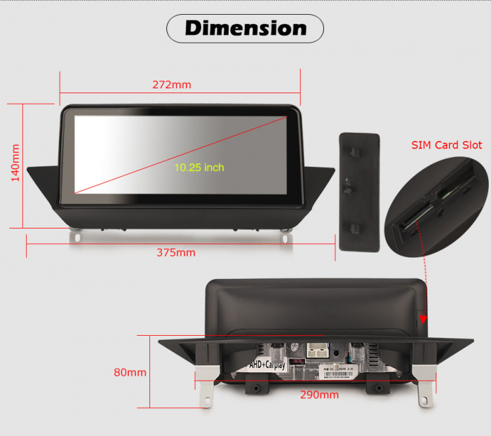 Navigatie auto, Pachet dedicat BMW X1 E84, Android 11, 10.25 Inch [25]
