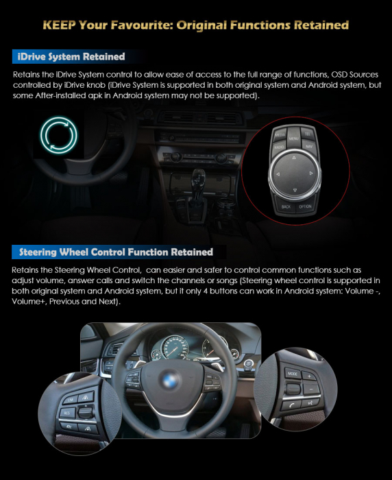 Navigatie auto, Pachet dedicat  BMW X1 E84 CIC Sistem, 10.25 Inch, Android 12, Octa Core [15]