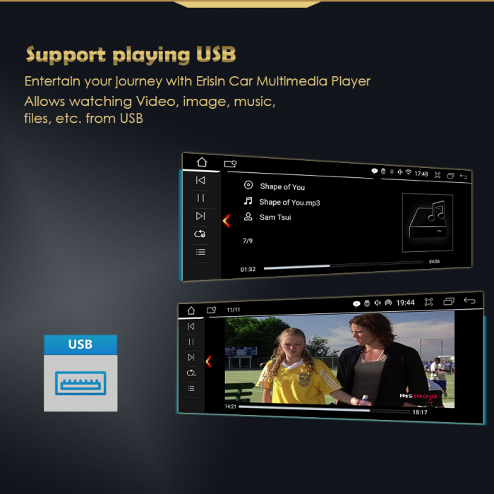 Navigatie auto, Pachet dedicat  BMW X1 E84 CIC Sistem, 10.25 Inch, Android 12, Octa Core [23]