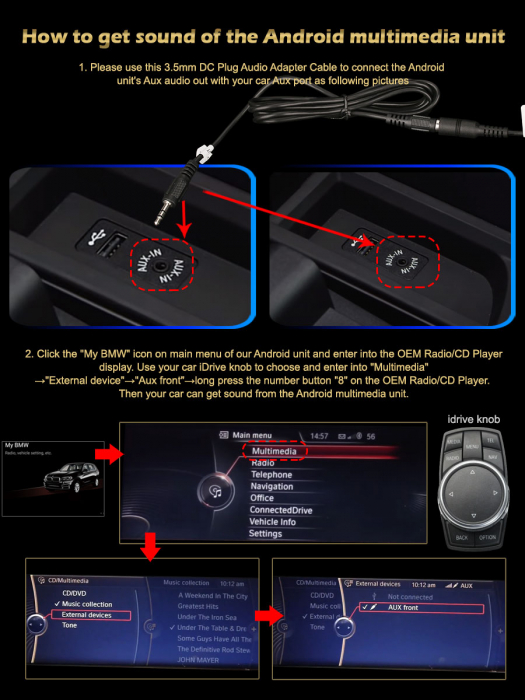 Navigatie auto, Pachet dedicat  BMW X1 E84 CIC Sistem, 10.25 Inch, Android 12, Octa Core [30]