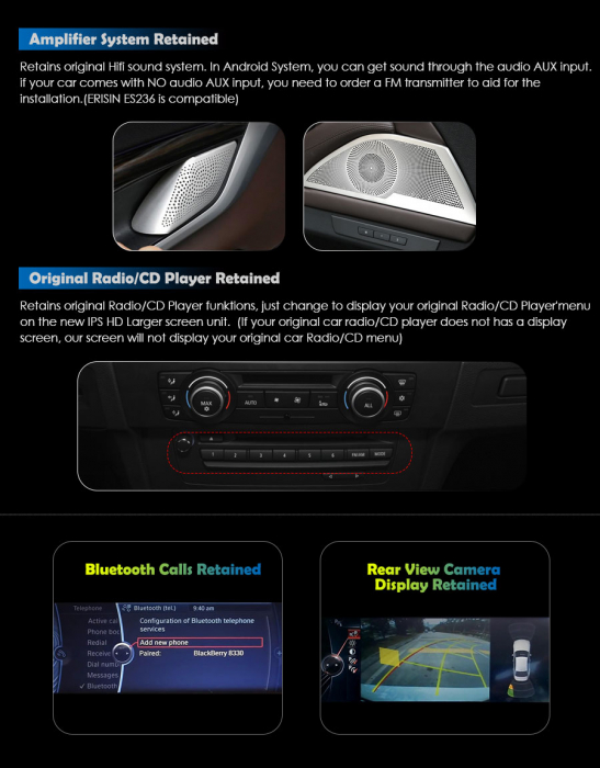 Navigatie auto, Pachet dedicat  BMW X1 E84 CIC Sistem, 10.25 Inch, Android 12, Octa Core [16]