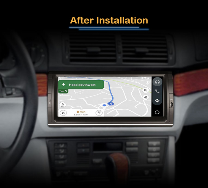 Navigatie auto, Pachet dedicat BMW X5 E53 ,10.25 inch, Android 13 [10]