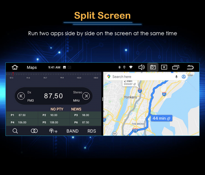 Navigatie auto, Pachet dedicat BMW X5 E53 ,10.25 inch, Android 13 [16]