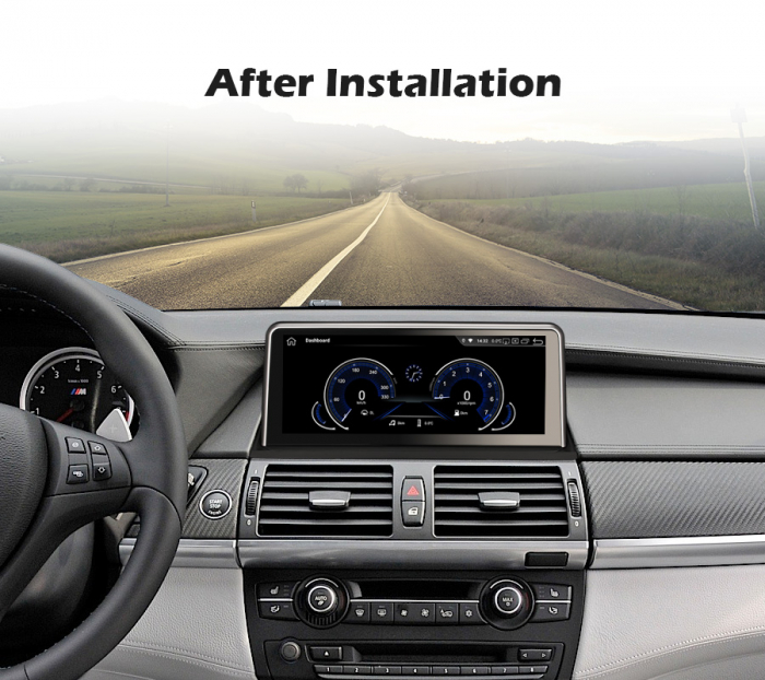 Navigatie auto, Pachet dedicat, BMW X5 E70 CIC X6 E71 CCC, 10.25 Inch, Android 10, Octa Core [12]