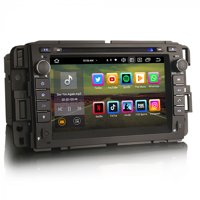 Navigatie auto, Pachet dedicat Chevrolet Silverado Buick GMC HUMMER H2, Android 13 [2]