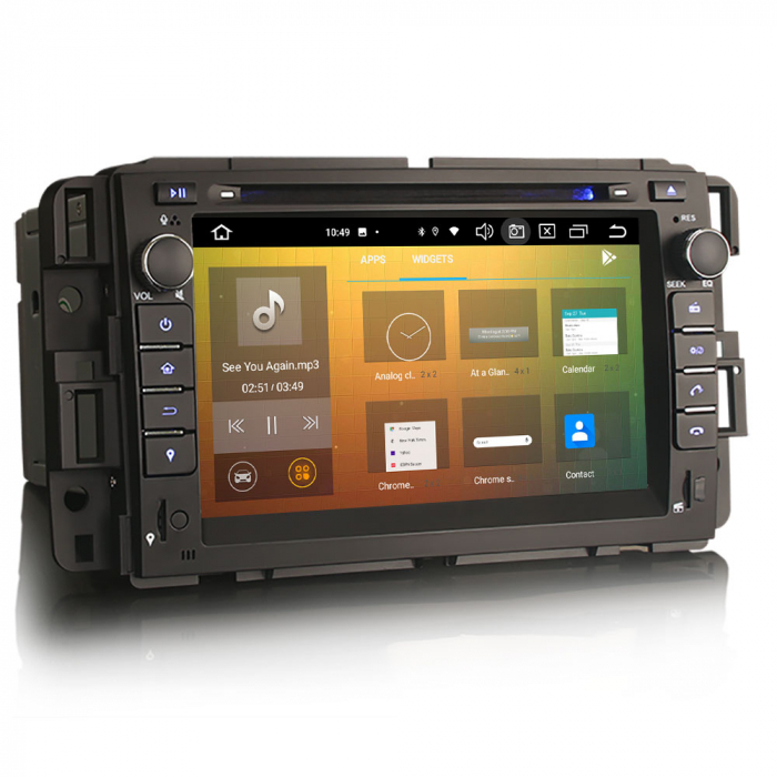 Navigatie auto, Pachet dedicat Chevrolet Silverado Buick GMC HUMMER H2, Android 13 [8]