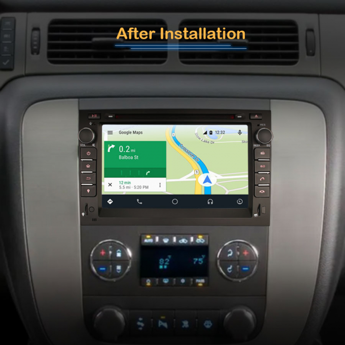 Navigatie auto, Pachet dedicat Chevrolet Silverado Buick GMC HUMMER H2, Android 13 [13]