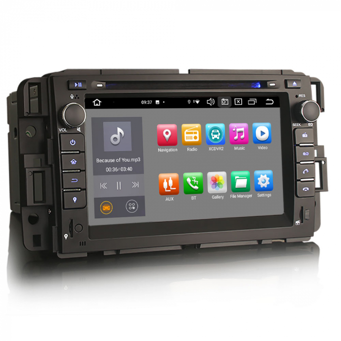 Navigatie auto, Pachet dedicat Chevrolet Silverado Buick GMC HUMMER H2, Android 13 [4]