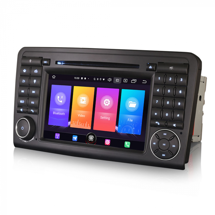 Navigatie auto, Pachet dedicat Mercedes Benz GL-Class X164 ML-Class W164 , Android 10, 7 inch [2]