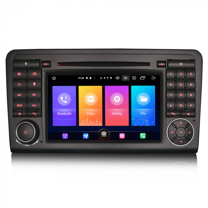 Navigatie auto, Pachet dedicat Mercedes Benz GL-Class X164 ML-Class W164 , Android 10, 7 inch [6]