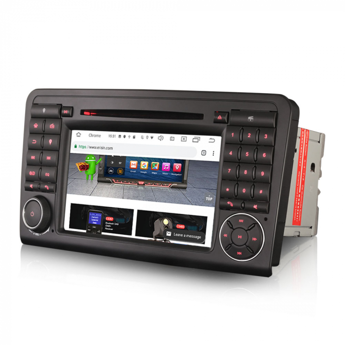 Navigatie auto, Pachet dedicat Mercedes Benz GL-Class X164 ML-Class W164 , Android 10, 7 inch [3]