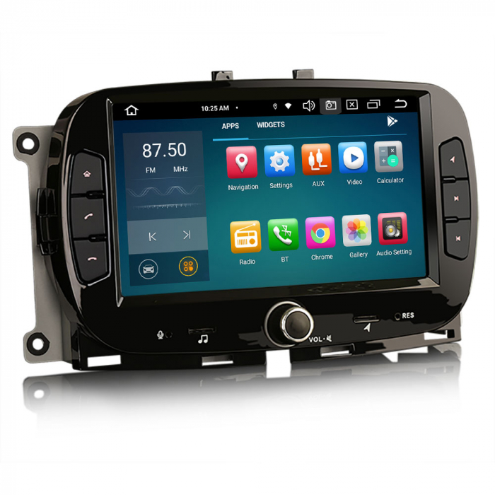 Navigatie auto, Pachet dedicat Fiat 500/500C/500S/500E 2016-2019 and 500 Hybrid 2020-2021 , Android 13 [8]