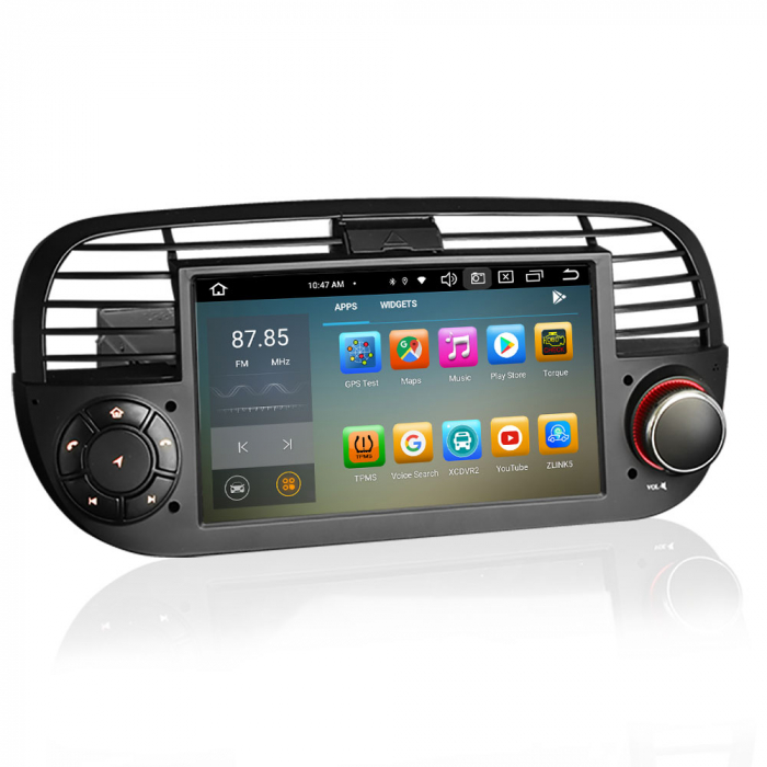 Navigatie auto, Pachet dedicat Fiat 500/500C/500S 500E, Android 13 [5]