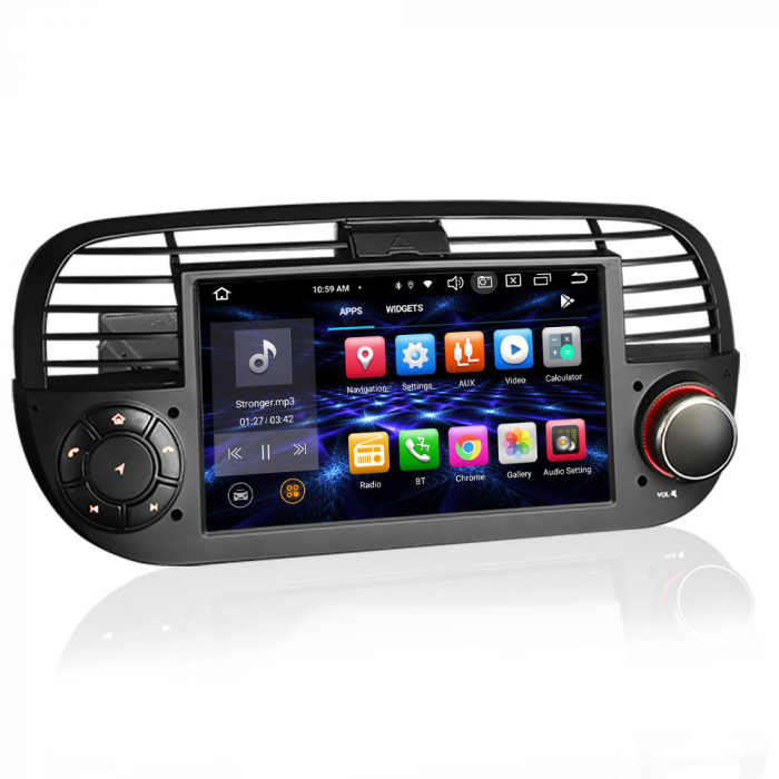 Navigatie auto, Pachet dedicat Fiat 500/500C/500S 500E, Android 13 [8]