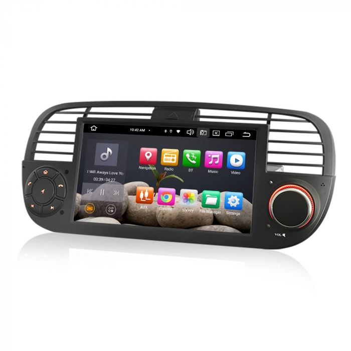 Navigatie auto, Pachet dedicat Fiat 500/500C/500S 500E, Android 13 [7]