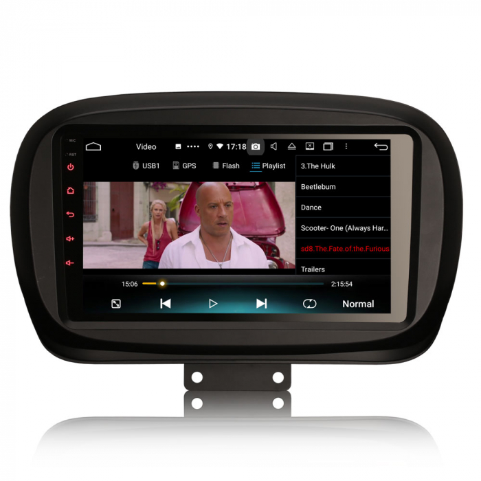 Navigatie auto, Pachet dedicat Fiat 500X 2014, 9 inch,Octa Core, Android 12 [7]