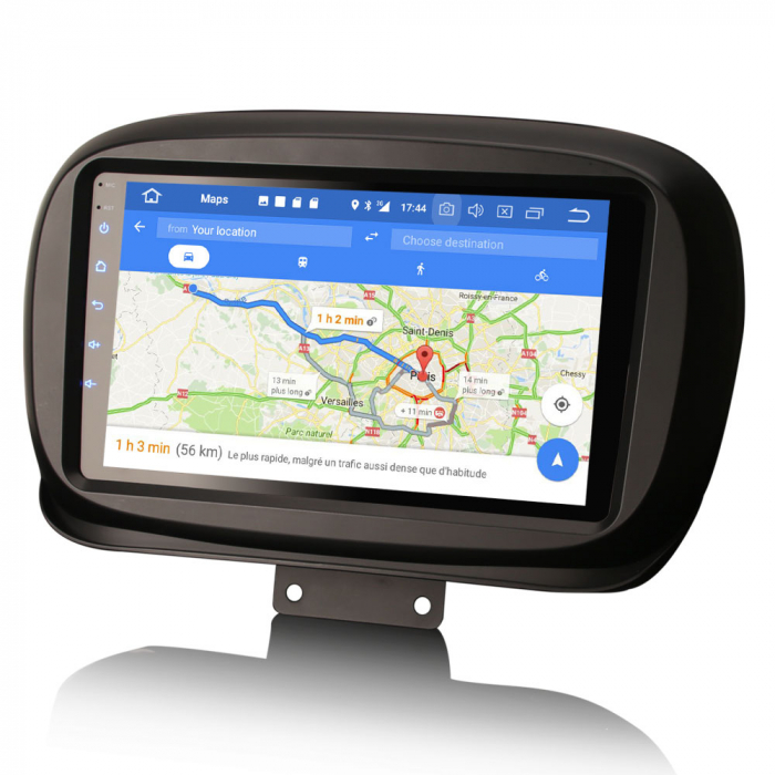 Navigatie auto, Pachet dedicat Fiat 500X 2014, 9 inch,Octa Core, Android 12 [8]