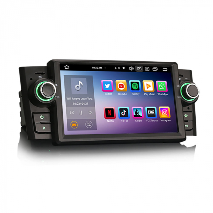 Navigatie auto, Pachet dedicat Fiat Punto Linea ,7 inch, Android 13 [2]