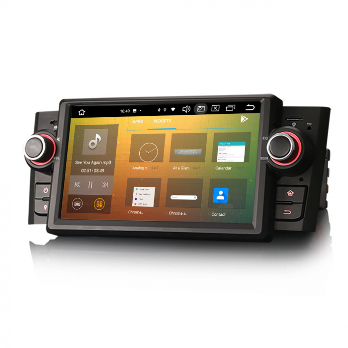Navigatie auto, Pachet dedicat Fiat Punto Linea ,7 inch, Android 13 [8]
