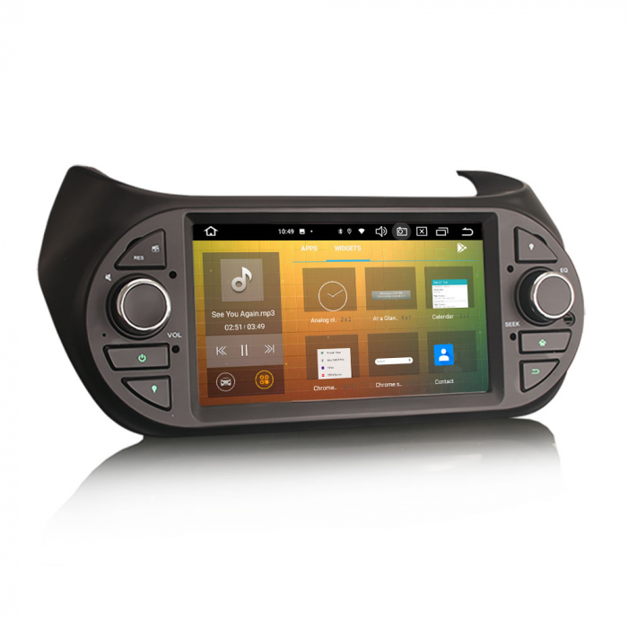 Navigatie auto, Pachet dedicat Fiat Citroen Nemo Peugeot Bipper Fiorino Qubo , Android 13 [7]
