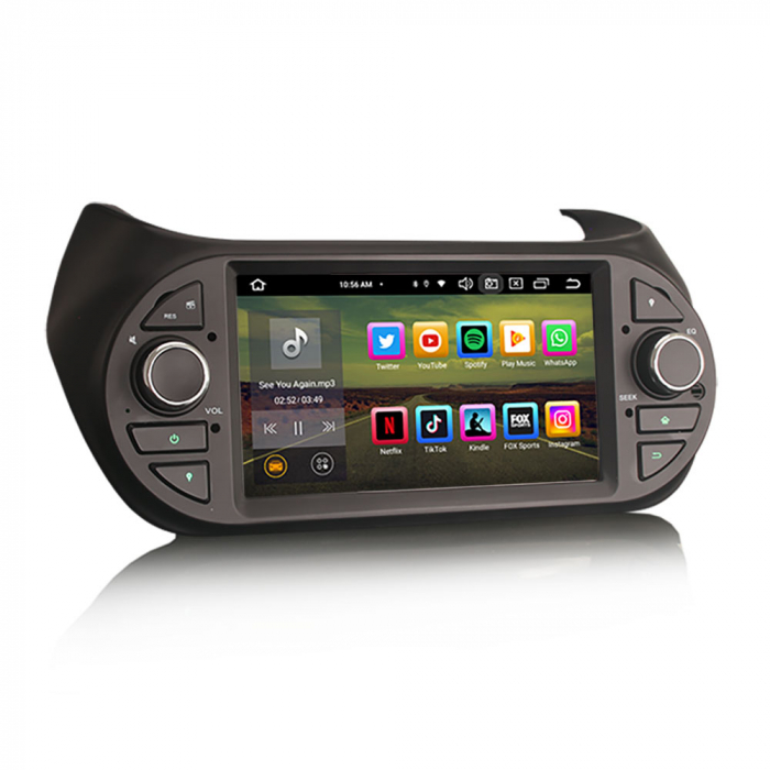 Navigatie auto, Pachet dedicat Fiat Citroen Nemo Peugeot Bipper Fiorino Qubo , Android 13 [2]