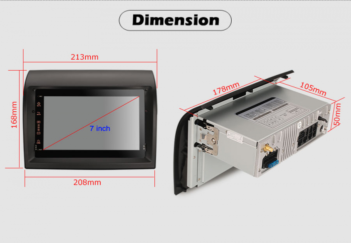 Navigatie auto, Pachet dedicat FIAT DUCATO CITROEN JUMPER, Android 12 [22]