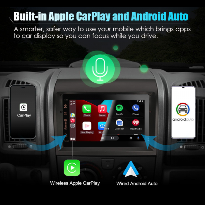 Navigatie auto, Pachet dedicat FIAT DUCATO CITROEN JUMPER PEUGEOT BOXE , Android 13 [12]